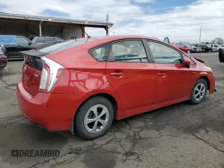 2013 Toyota Prius One with VIN JTDKN3DU9D5645327, listed as a Copart auction lot 53101285 with 190,835 mi miles and Salvage Title. Bid and sale history available at DreamBid. Image 3.