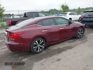 2018 Nissan Maxima SL with VIN 1N4AA6AP1JC405953, listed as a IAAI auction lot 42375353 with 64,682 mi miles and . Bid and sale history available at DreamBid. Image 4.