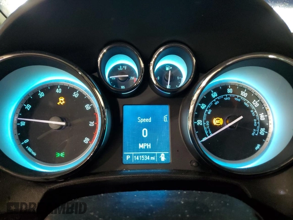2013 Buick Verano with VIN 1G4PP5SK8D4106194, listed as a Copart auction lot 58658435 with 141,534 mi miles and Clean title. Bid and sale history available at DreamBid. Image 9.