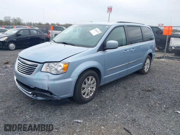 2012 Chrysler Town & Country Touring with VIN 2C4RC1BG8CR386689, listed as a IAAI auction lot 42006865 with 86,000 mi miles. Bid and sale history available at carsss.com. Image 2.
