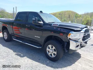 2024 Ram 2500 Big Horn with VIN 3C6UR5DJ6RG373776, listed as a IAAI auction lot 42104673 with 6,744 mi miles. Bid and sale history available at carsss.com. Image 1.