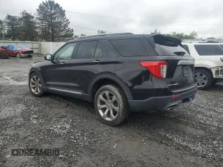 2020 Ford Explorer Platinum z VIN 1FM5K8HC8LGC56052, wystawiony jako Copart lot #61218365 z przebiegiem 35 435 mil mil oraz Szkoda całkowita • Salvage title. Historia ofert i sprzedaży dostępna na DreamBid. Obrazek 2.