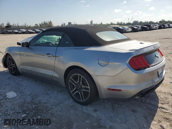 2022 Ford Mustang EcoBoost with VIN 1FATP8UH7N5118943, listed as a Copart auction lot 57218815 with Not provided miles and Non repairable. Bid and sale history available at DreamBid. Image 2.
