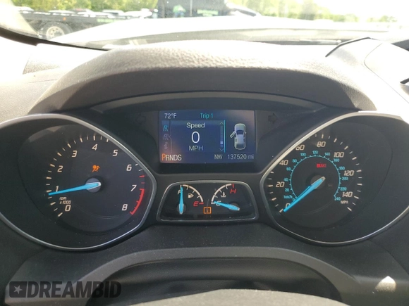 2015 Ford Escape SE with VIN 1FMCU9G94FUA09954, listed as a Copart auction lot 54374855 with 137,520 mi miles and Salvage Title. Bid and sale history available at DreamBid. Image 9.