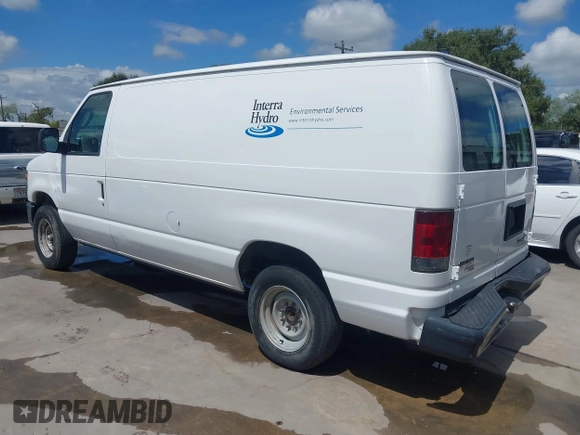 2011 Ford Econoline Cargo Commercial with VIN 1FTNE1EW6BDA58877, listed as a IAAI auction lot 40198855 with 179,416 mi miles and . Bid and sale history available at carsss.com. Image 3.