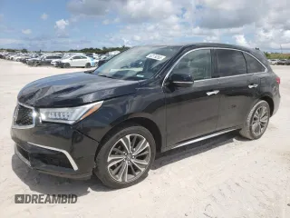 2020 Acura MDX Technology with VIN 5J8YD3H50LL018172, listed as a Copart auction lot 62279265 with 61,584 mi miles and Salvage title. Bid and sale history available at DreamBid. Image 1.
