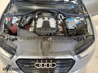 2013 Audi A6 3.0T Premium Plus with VIN WAUGGAFC8DN013487, listed as a Copart auction lot 49599095 with 135,739 mi miles and Clean Title. Bid and sale history available at carsss.com. Image 12.