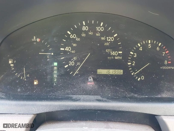 2000 Lexus RX 300 with VIN JT6HF10UXY0137749, listed as a IAAI auction lot 41993563 with 161,996 mi miles. Bid and sale history available at carsss.com. Image 7.