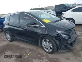 2022 Chevrolet Bolt EV 1LT with VIN 1G1FW6S01N4128233, listed as a IAAI auction lot 41701796 with 32,988 mi miles. Bid and sale history available at carsss.com. Image 1.
