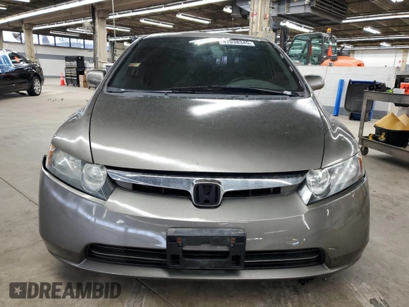 2006 Honda Civic LX with VIN 1HGFA16516L051998, listed as a Copart auction lot 47038345 with 166,496 mi miles and Salvage Title. Bid and sale history available at DreamBid. Image 5.