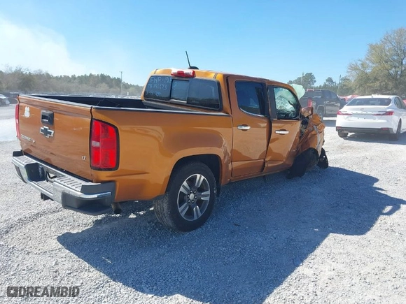 2017 Chevrolet Colorado 2WD LT with VIN 1GCGSCEN0H1323498, listed as a IAAI auction lot 41834160 with 41,481 mi miles. Bid and sale history available at carsss.com. Image 4.