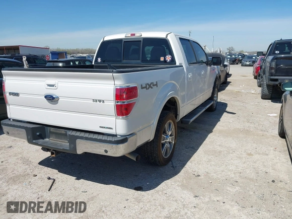 2014 Ford F-150 XL with VIN 1FTFW1EF4EKF03876, listed as a IAAI auction lot 41871706 with 151,642 mi miles. Bid and sale history available at carsss.com. Image 4.