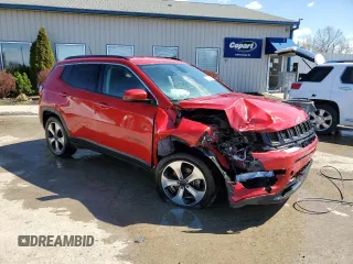 2017 Jeep Compass Latitude с VIN 3C4NJCBB3HT632430, выставлен на аукционе Copart как лот 50338645 с пробегом 78 313 миль миль и Списание • Salvage title. История ставок и продаж доступна на DreamBid. Изображение 4.