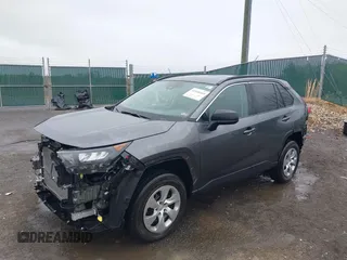 2021 Toyota RAV4 LE with VIN 2T3H1RFV3MC136570, listed as a IAAI auction lot 41948469 with 25,630 mi miles. Bid and sale history available at carsss.com. Image 20.