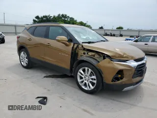 2019 Chevrolet Blazer z VIN 3GNKBDRS7KS608714, wystawiony jako Copart lot #53957205 z przebiegiem 126 162 mil mil oraz Szkoda całkowita • Salvage title. Historia ofert i sprzedaży dostępna na DreamBid. Obrazek 4.