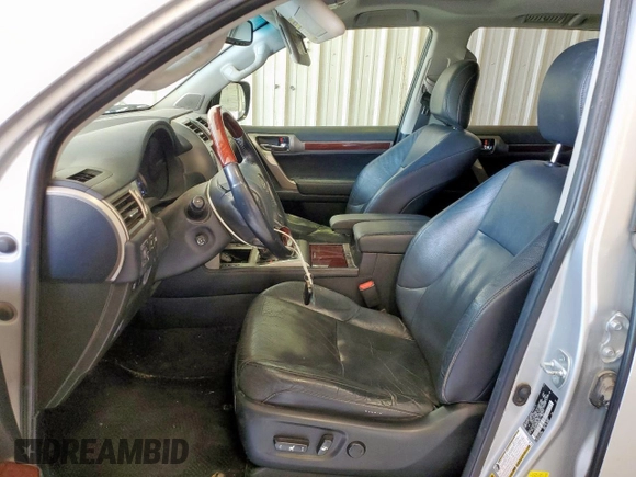 2014 Lexus GX 460 with VIN JTJBM7FXXE5069179, listed as a Copart auction lot 61055175 with 222,692 mi miles and Salvage title. Bid and sale history available at DreamBid. Image 7.