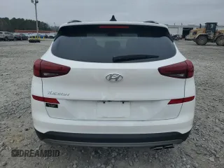 2021 Hyundai Tucson Ultimate with VIN KM8J33AL8MU371486, listed as a Copart auction lot 43250025 with 41,760 mi miles and Salvage title. Bid and sale history available at DreamBid. Image 6.