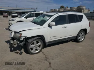 2014 Jeep Compass High Altitude with VIN 1C4NJCEA6ED679813, listed as a Copart auction lot 46629135 with 79,200 mi miles and Salvage Title. Bid and sale history available at carsss.com. Image 1.