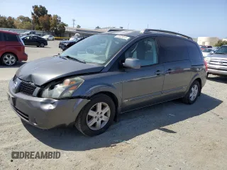 2006 Nissan Quest SL с VIN 5N1BV28U16N120314, выставлен на аукционе Copart как лот 53823815 с пробегом 166 811 миль миль и Списание • Salvage title. История ставок и продаж доступна на DreamBid. Изображение 1.