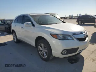 2015 Acura RDX Tech Pkg with VIN 5J8TB3H57FL014060, listed as a Copart auction lot 47317745 with 118,036 mi miles and Salvage Title. Bid and sale history available at carsss.com. Image 4.