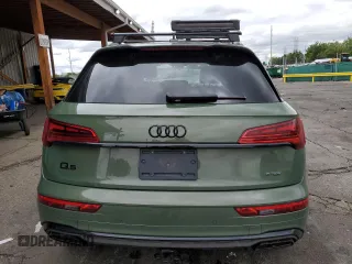 2022 Audi Q5 S line Premium Plus with VIN WA1EAAFY9N2040654, listed as a Copart auction lot 58979185 with 35,546 mi miles and Salvage title. Bid and sale history available at DreamBid. Image 6.