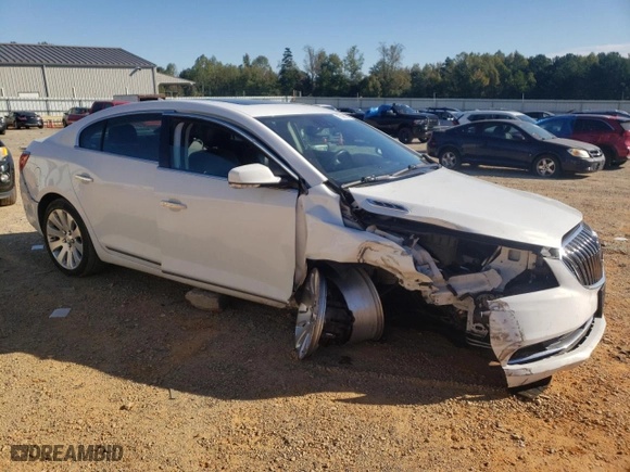 2014 Buick LaCrosse Premium I with VIN 1G4GE5G38EF259543, listed as a Copart auction lot 75296114 with 168,143 mi miles and Salvage Title. Bid and sale history available at carsss.com. Image 4.