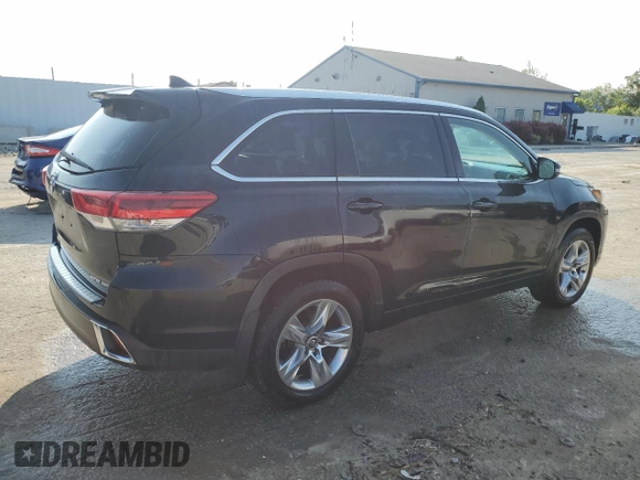 2019 Toyota Highlander Limited with VIN 5TDDZRFH2KS937800, listed as a Copart auction lot 58943275 with 72,873 mi miles and Salvage title. Bid and sale history available at DreamBid. Image 3.