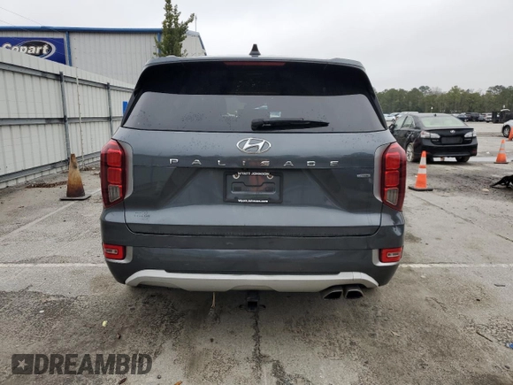 2021 Hyundai Palisade Limited z VIN KM8R5DHE9MU175096, wystawiony jako Copart lot #45798015 z przebiegiem 63 137 mil mil oraz Szkody całkowita. Historia ofert i sprzedaży dostępna na DreamBid. Obrazek 6.