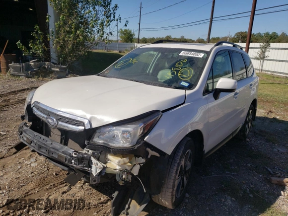 2018 Subaru Forester Premium with VIN JF2SJAEC3JH458876, listed as a Copart auction lot 66654062 with 128,263 mi miles. Bid and sale history available at carsss.com. Image 2.