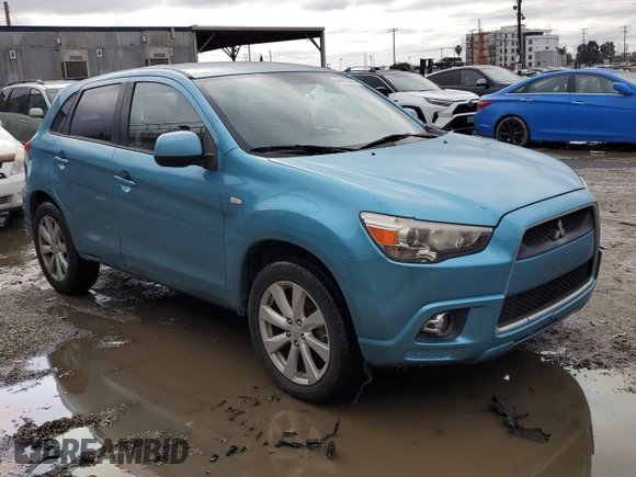 2012 Mitsubishi Outlander Sport SE with VIN JA4AP4AU7CZ011466, listed as a Copart auction lot 44462495 with 198,935 mi miles and Clean Title. Bid and sale history available at carsss.com. Image 4.
