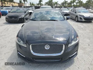 2012 Jaguar XJ with VIN SAJWA1CB5CLV27448, listed as a Copart auction lot 53373985 with 90,603 mi miles and Salvage Title. Bid and sale history available at DreamBid. Image 5.