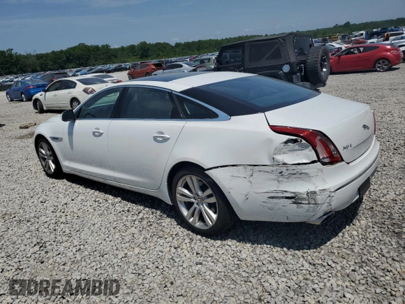 2011 Jaguar XJ XJL with VIN SAJWA2GB6BLV14612, listed as a Copart auction lot 63660355 with 93,763 mi miles and Salvage title. Bid and sale history available at DreamBid. Image 2.