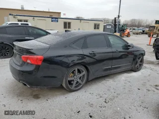 2018 Chevrolet Impala Premier with VIN 2G1125S33J9127022, listed as a Copart auction lot 44958275 with 128,327 mi miles and Salvage Title. Bid and sale history available at carsss.com. Image 3.