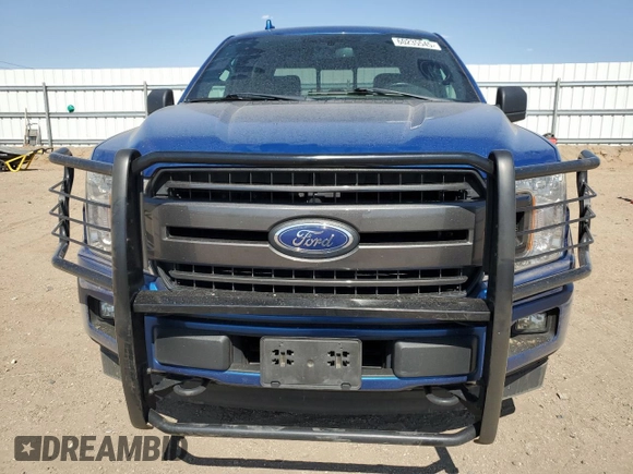 2018 Ford F-150 XL with VIN 1FTEW1EP6JFC70686, listed as a Copart auction lot 60235545 with 131,528 mi miles and Salvage title. Bid and sale history available at DreamBid. Image 5.