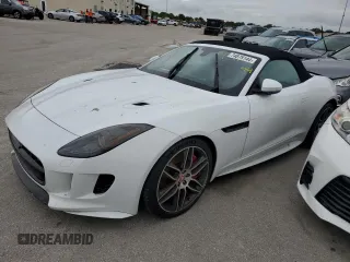 2016 Jaguar F-Type R with VIN SAJWJ6HL1GMK23404, listed as a Copart auction lot 74879144 with Not Provided miles and Salvage Title. Bid and sale history available at DreamBid. Image 1.