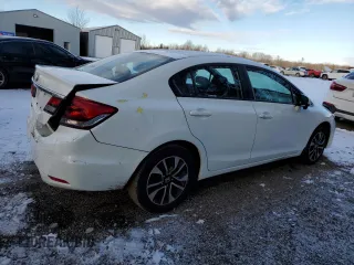 2014 Honda Civic Sedan LX with VIN 2HGFB2F58EH023274, listed as a Copart auction lot 87101894 with 82,061 mi miles and Clean Title. Bid and sale history available at carsss.com. Image 3.