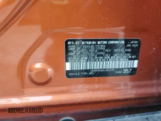 2020 Mitsubishi Outlander ES with VIN JA4AR3AU8LU023191, listed as a Copart auction lot 49803675 with Not provided miles and Salvage title. Bid and sale history available at DreamBid. Image 15.