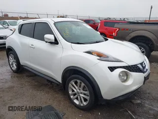 2015 Nissan Juke S with VIN JN8AF5MR9FT507984, listed as a IAAI auction lot 41539017 with 132,597 mi miles. Bid and sale history available at carsss.com. Image 1.