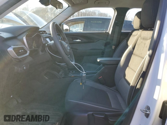 2022 Chevrolet TrailBlazer LS with VIN KL79MNSL3NB015438, listed as a Copart auction lot 44710355 with 38,187 mi miles and Salvage Title. Bid and sale history available at carsss.com. Image 7.