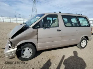 1996 Ford Aerostar with VIN 1FMCA11U2TZB91868, listed as a Copart auction lot 43680635 with 327,274 mi miles and Salvage Title. Bid and sale history available at carsss.com. Image 1.