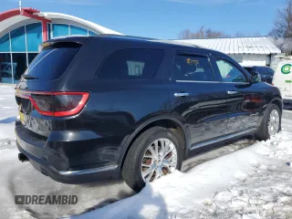 2014 Dodge Durango Citadel with VIN 1C4SDJET9EC358127, listed as a Copart auction lot 45358625 with 101,267 mi miles and Clean Title. Bid and sale history available at DreamBid. Image 3.