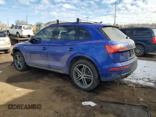 2023 Audi Q5 S line Premium Plus with VIN WA1E2AFY3P2053545, listed as a Copart auction lot 43109325 with 32,686 mi miles and Salvage title. Bid and sale history available at DreamBid. Image 2.