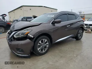 2018 Nissan Murano Platinum with VIN 5N1AZ2MG9JN103513, listed as a Copart auction lot 84492754 with 84,304 mi miles and Salvage Title. Bid and sale history available at carsss.com. Image 1.