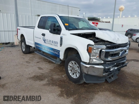 2021 Ford F-250 XL with VIN 1FT7X2BT9MEE07062, listed as a IAAI auction lot 41524525 with 86,924 mi miles and . Bid and sale history available at DreamBid. Image 1.