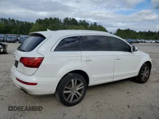 2011 Audi Q7 Premium Plus with VIN WA1LGAFE3BD008004, listed as a Copart auction lot 57505045 with 206,268 mi miles and Clean title. Bid and sale history available at DreamBid. Image 3.