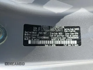 2024 Toyota GR86 with VIN JF1ZNBB17R8752471, listed as a Copart auction lot 56293764 with 1,061 mi miles and Salvage Title. Bid and sale history available at carsss.com. Image 14.