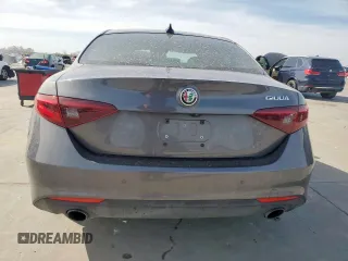 2022 Alfa Romeo Giulia Veloce with VIN ZARFAMBN5N7663737, listed as a Copart auction lot 49348295 with 18,709 mi miles and Salvage Title. Bid and sale history available at carsss.com. Image 6.