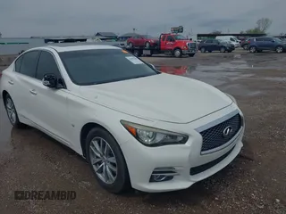 2015 Infiniti Q50 Premium z VIN JN1BV7AR6FM402481, wystawiony jako IAAI lot #41957004 z przebiegiem 171 913 mil mil oraz . Historia ofert i sprzedaży dostępna na DreamBid. Obrazek 6.