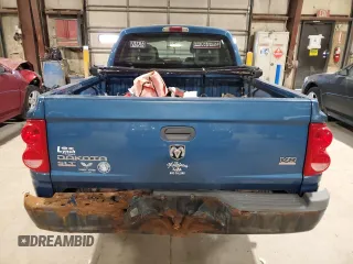 2005 Dodge Dakota SLT with VIN 1D7HE48N25S326038, listed as a Copart auction lot 83908454 with 155,447 mi miles and Salvage Title. Bid and sale history available at DreamBid. Image 6.