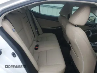 2020 Lexus IS with VIN JTHDA1D27L5107455, listed as a Copart auction lot 46362135 with 35,979 mi miles and Salvage Title. Bid and sale history available at carsss.com. Image 10.